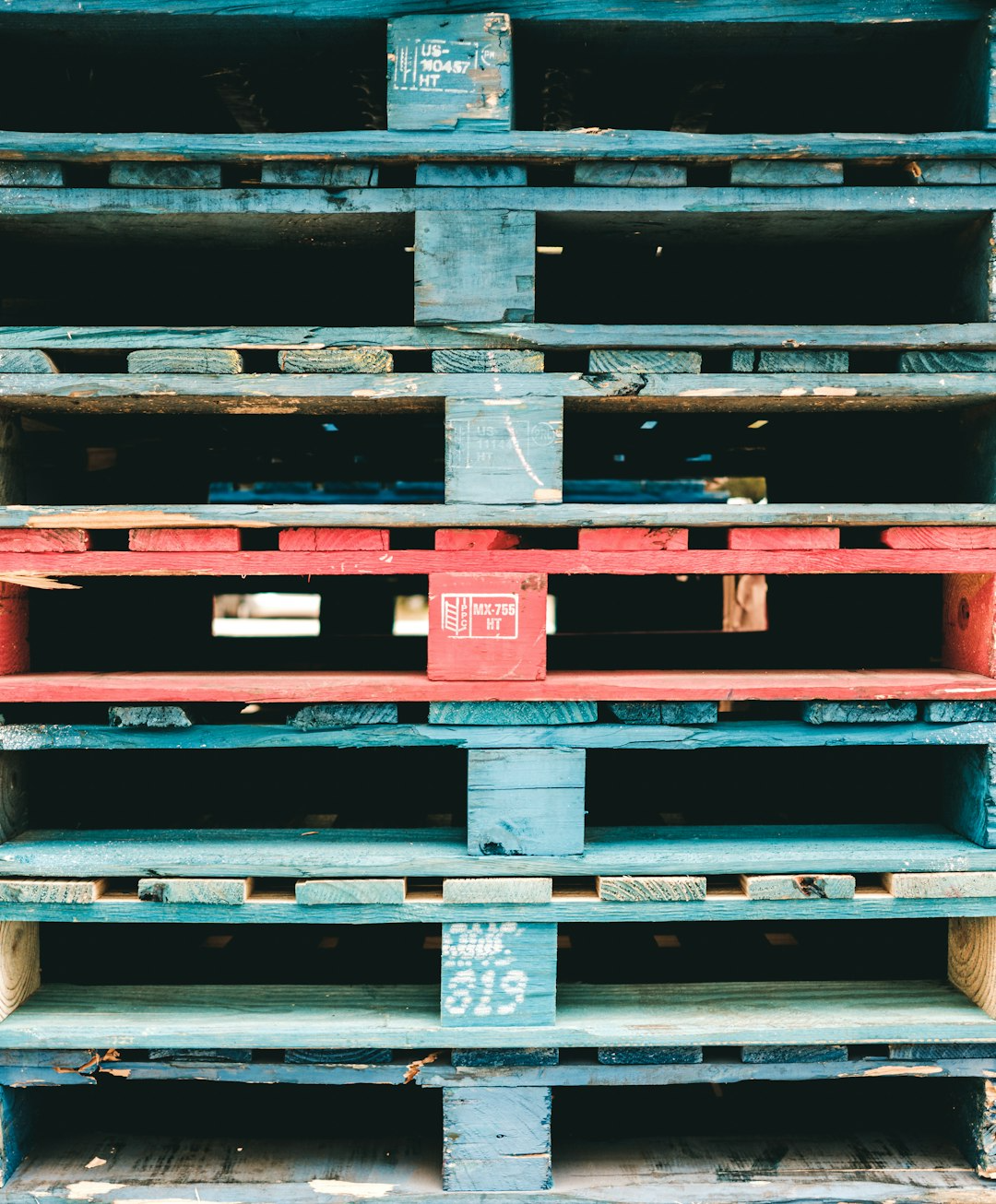 portable dock ladder folded for storage