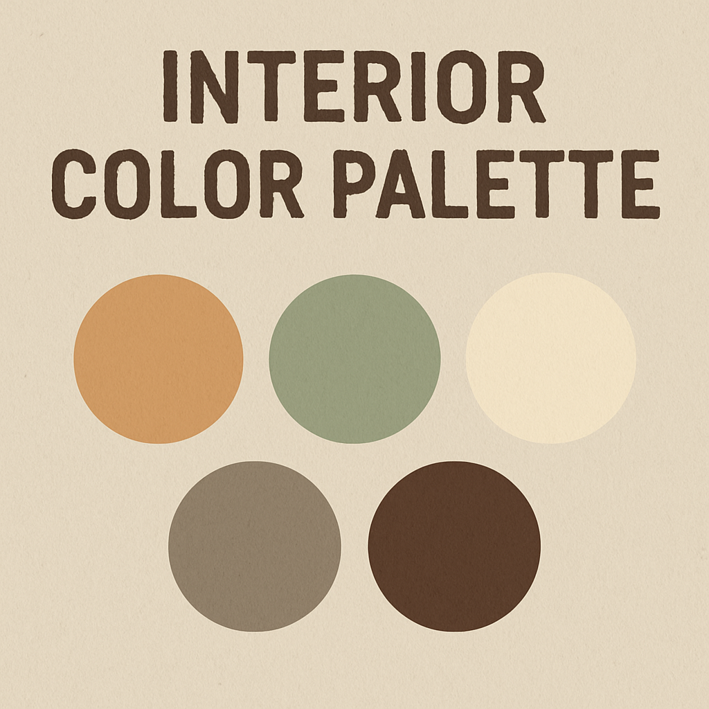 Interior color palette