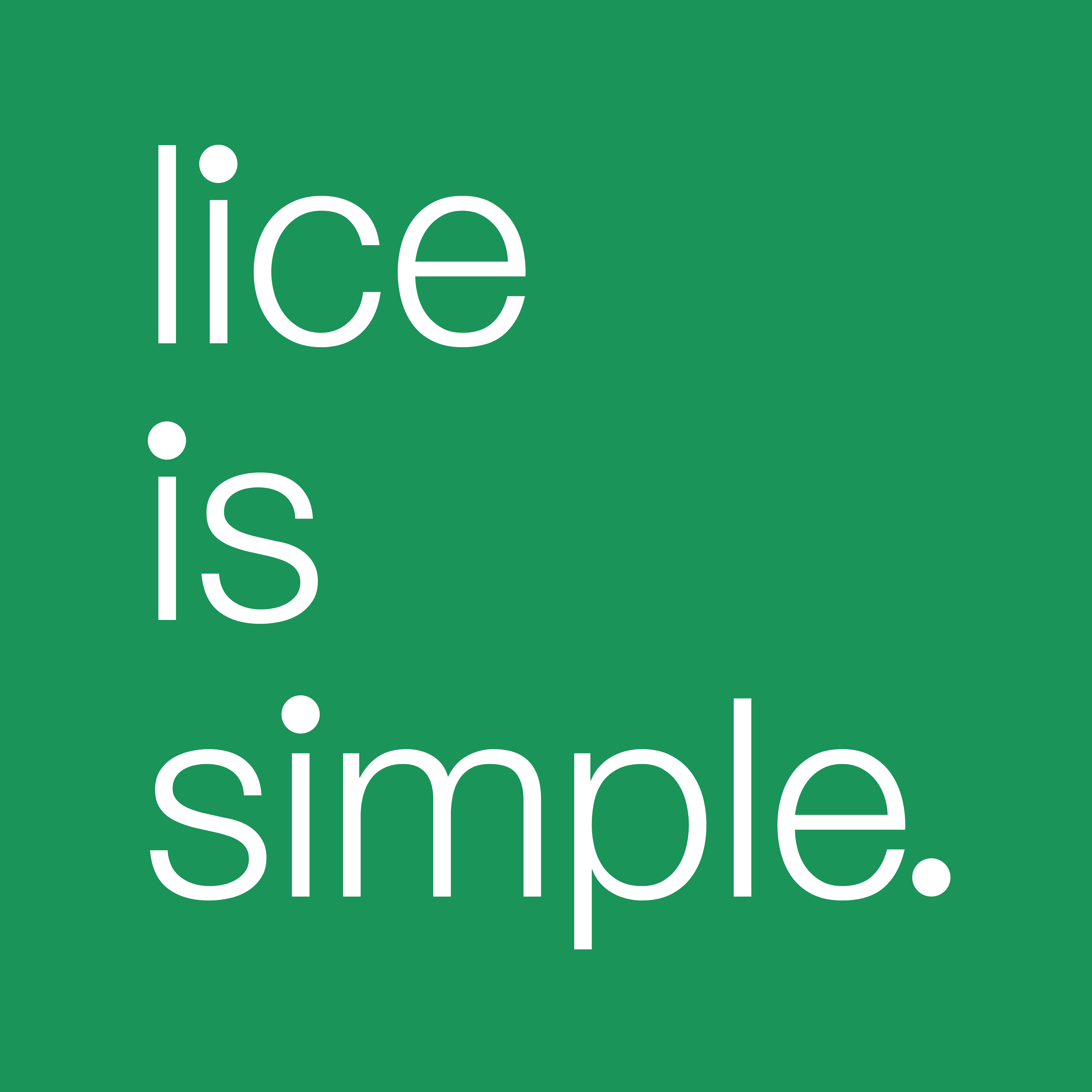 Lice Is Simple